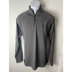 Northwestern Wildcats Under Armour XL Heat Gear Long Sleeve Loose Fit Pullover